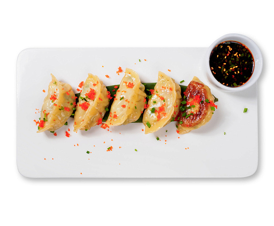 Гедзе с креветками 1